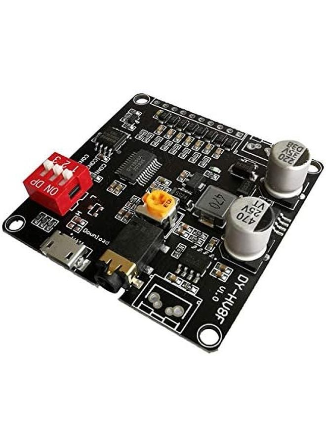 HV8F 12V 24V Voice Playback Module Serial Port Control 10W 20W Audio Board - Image 1
